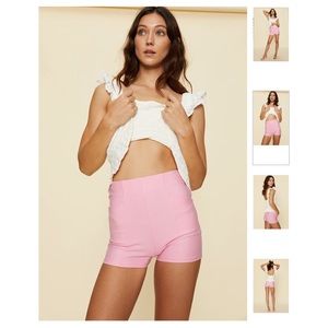 LPA baby pink Taviana short Revolve
